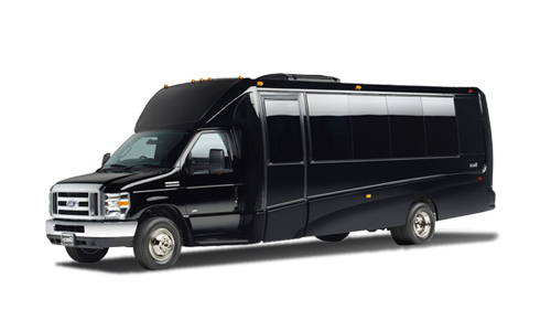 Seattle Transfers 20-passenger shuttle bus, providing comfortable and spacious transportation for group travel in Seattle.